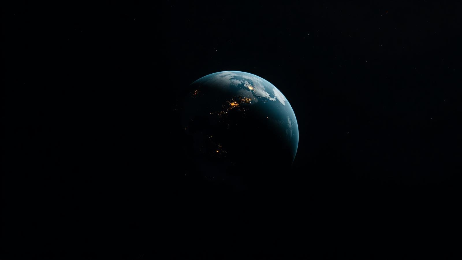 Earth from orbit